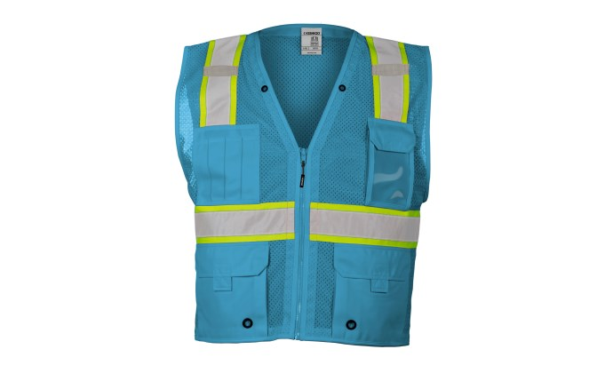 Kishigo® B100 - Enhanced Visibility Multi Pocket Mesh Vest image 2