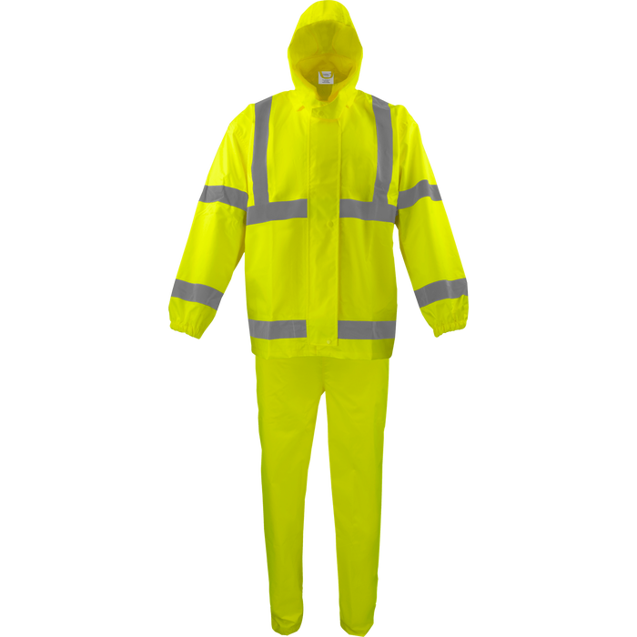 9575 - Chemical Resistant Reflective Rain Suit image 0