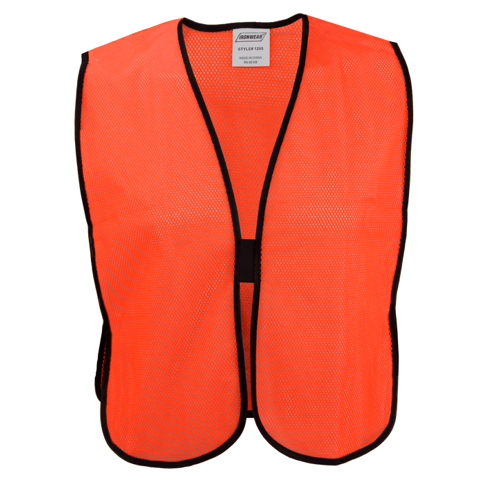 1205 - Hi Vis Economy Safety Vest, Non ANSI image 0