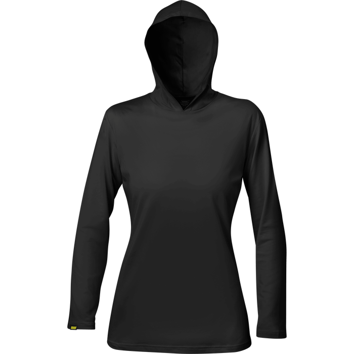 7110 - Premium Women's Fit Hooded Shirt with Elastex image 0