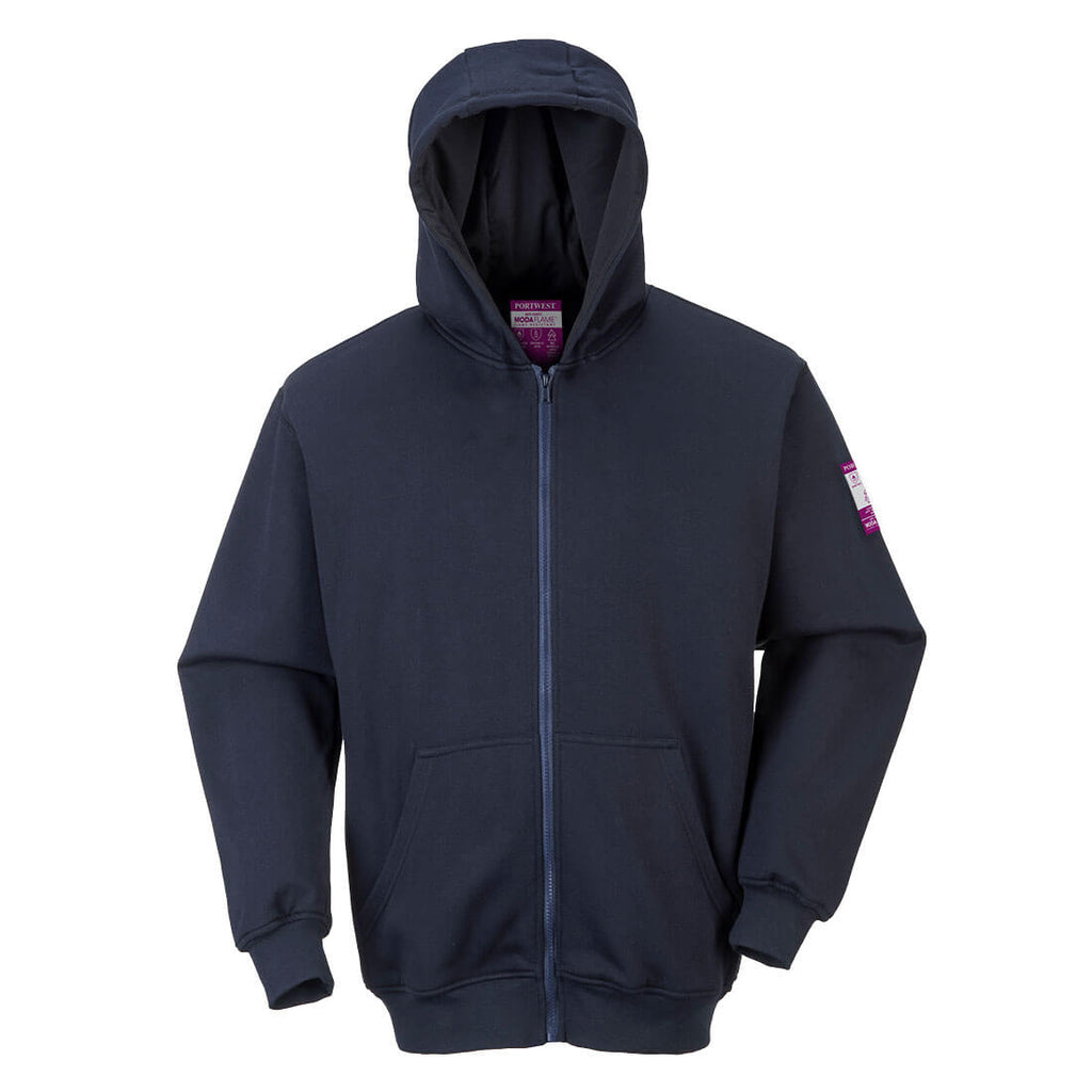 UFR81 - FR ARC Rated Zipper Front Hooded Sweatshirt image 0
