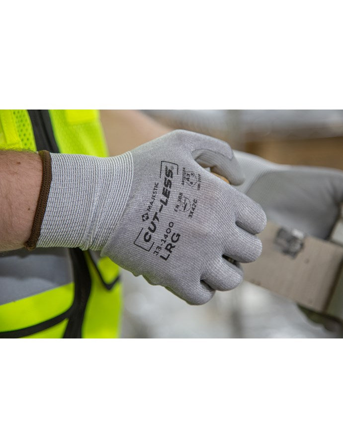 33-1400 - ANSI A3 Korplex Glove with Polyurethane Palm, 15g image 1