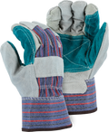 4501CDP - Split Cowhide Leather Palm Work Glove with Double Palm image 0