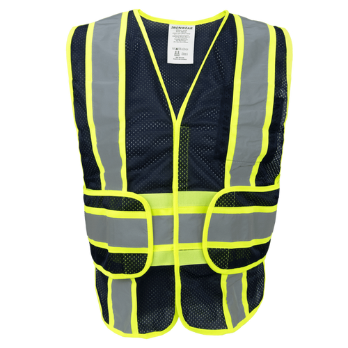 1220 - Reflective Safety Vest with Wraparound Hook & Loop Closure, Non ANSI image 0