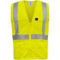 1284FR-Z - FR ANSI Class 2 Economy Safety Vest with Zipper image 0