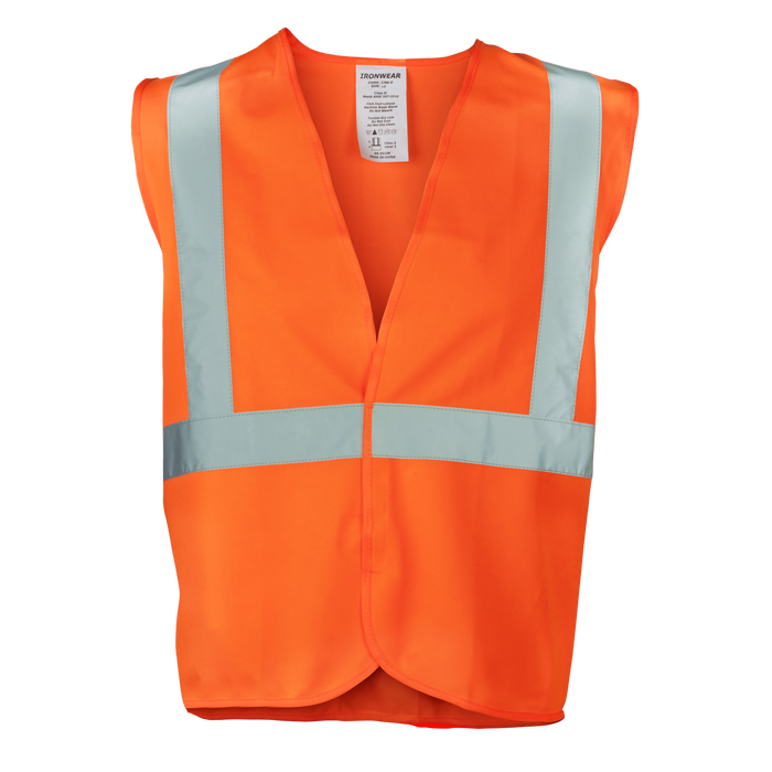 1286 - ANSI Class 2 Economy Safety Vest, Solid Material image 0