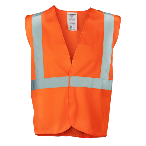 1286 - ANSI Class 2 Economy Safety Vest, Solid Material image 0