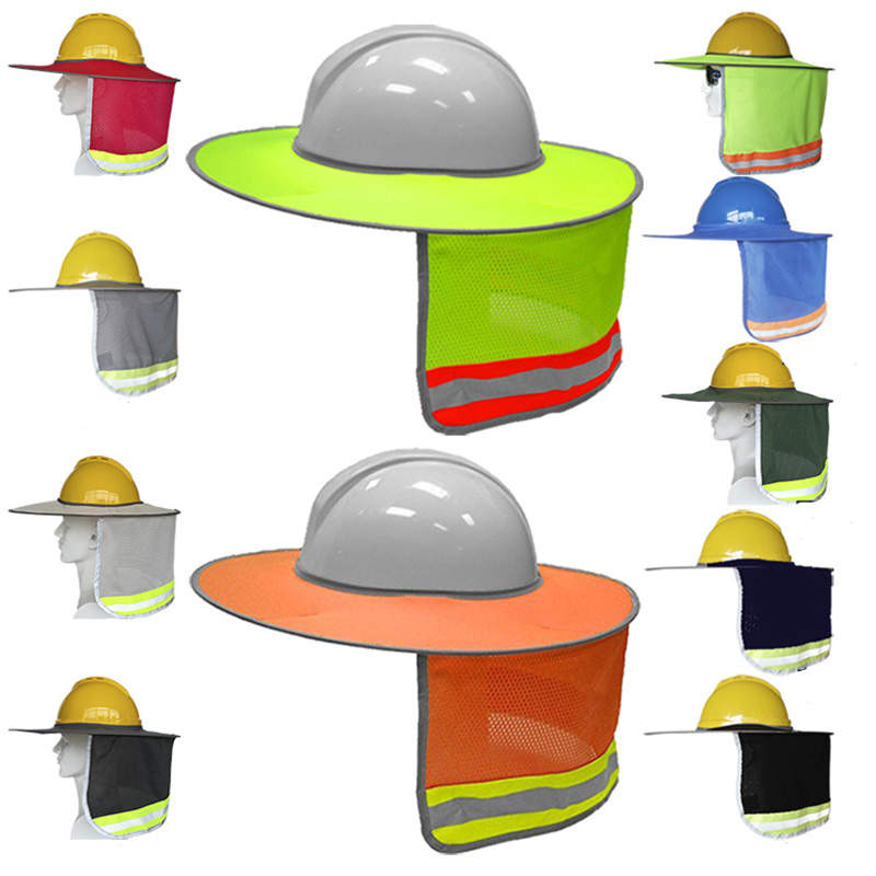 GG1010 - Hi Vis Hard Hat Sun Shield image 0