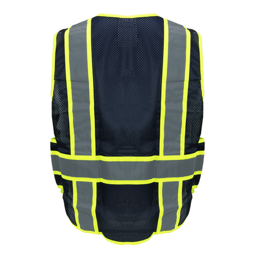1220 - Reflective Safety Vest with Wraparound Hook & Loop Closure, Non ANSI image 1