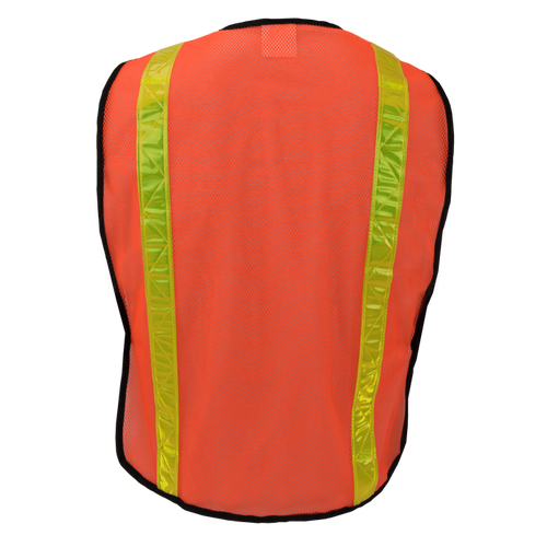 1250 - Hi Vis Economy Safety Vest with Reflective Tape, Non ANSI image 1