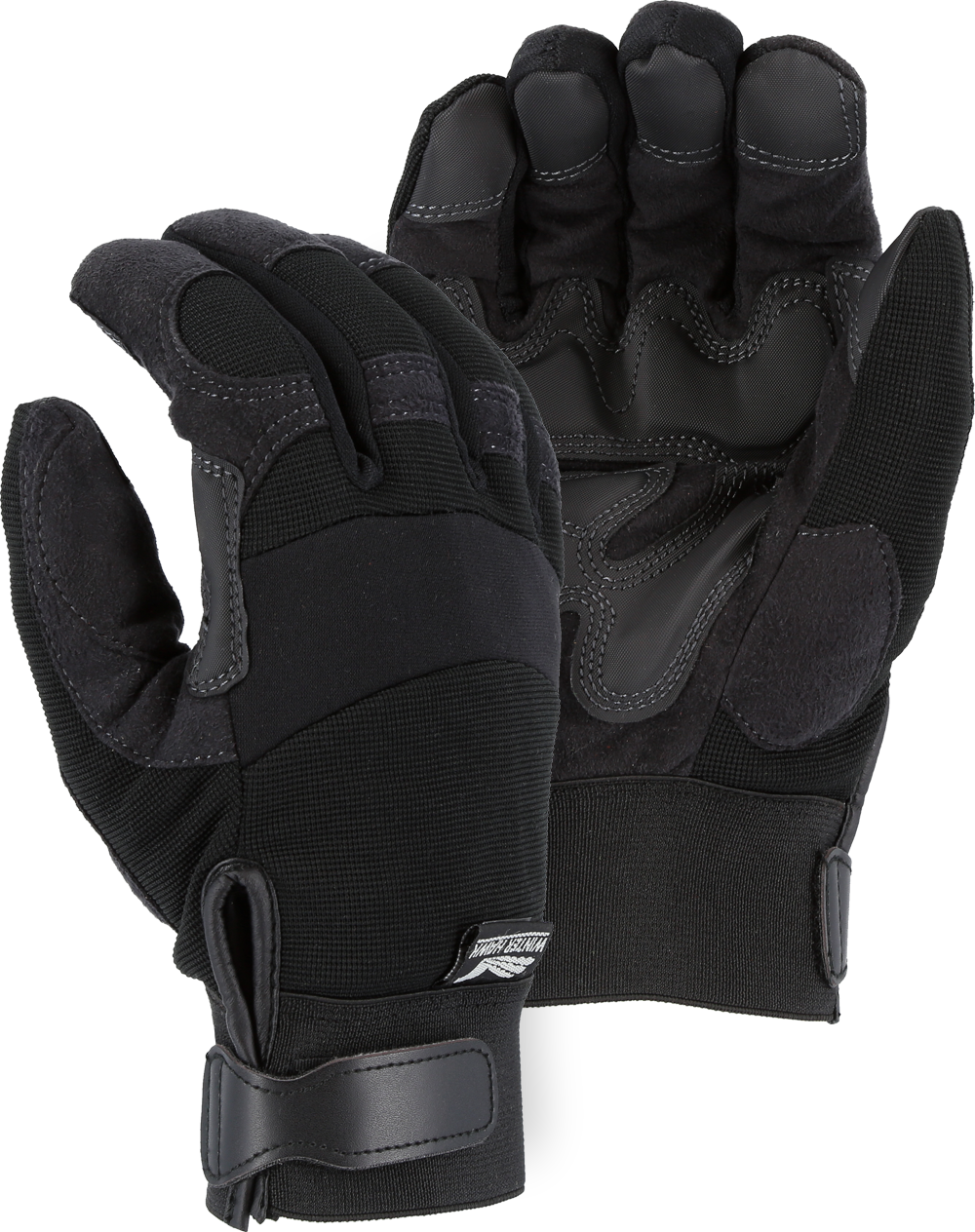 2139BKH - Heatlok Winter Lined Armor Mechanics Glove with PVC Double Palm image 0