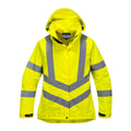 LW70 - Hi Vis Class 3 Women's Fit Breathable Jacket image 0
