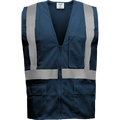 1284-Z - Economy Safety Vest with Zipper image 1