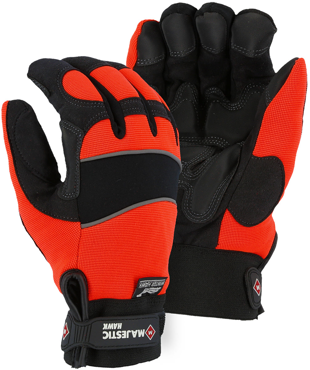 2145 - Winter Lined Armor Skin Mechanics Glove image 1