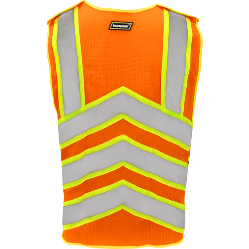 1290 - ANSI Class 2 Safety Vest with Wraparound Hook & Loop Closure image 1