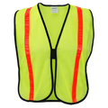 1216 - Hi Vis Economy Safety Vest with Reflective Tape, Non ANSI image 0