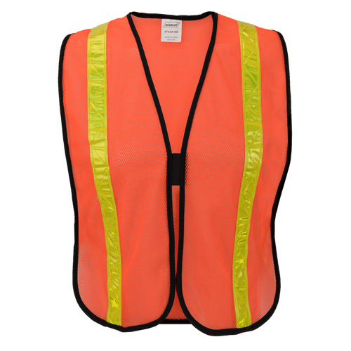 1250 - Hi Vis Economy Safety Vest with Reflective Tape, Non ANSI image 0