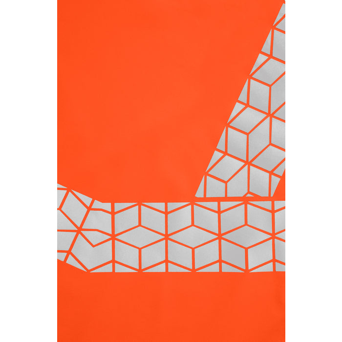 7133 - Premium Hi Vis Class 2 Crew Neck with Elastex and GeoFlect Tape image 8