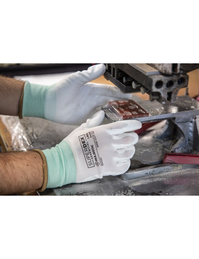 3433 - A1 Polyurethane Palm Coated Glove on 13-Gauge Seamless Knit Nylon Liner