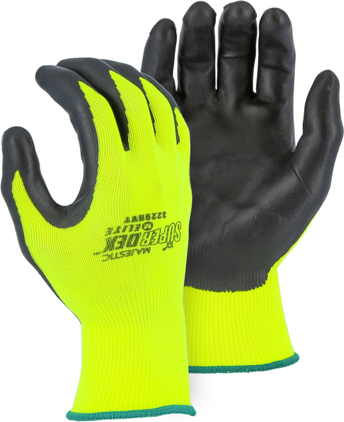 3229HVY - A1 SuperDex Heavyweight Foam Nitrile Palm Coated Glove on Nylon Liner image 0