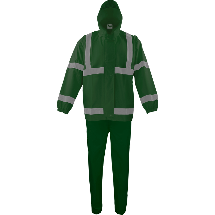 9575 - Chemical Resistant Reflective Rain Suit image 9