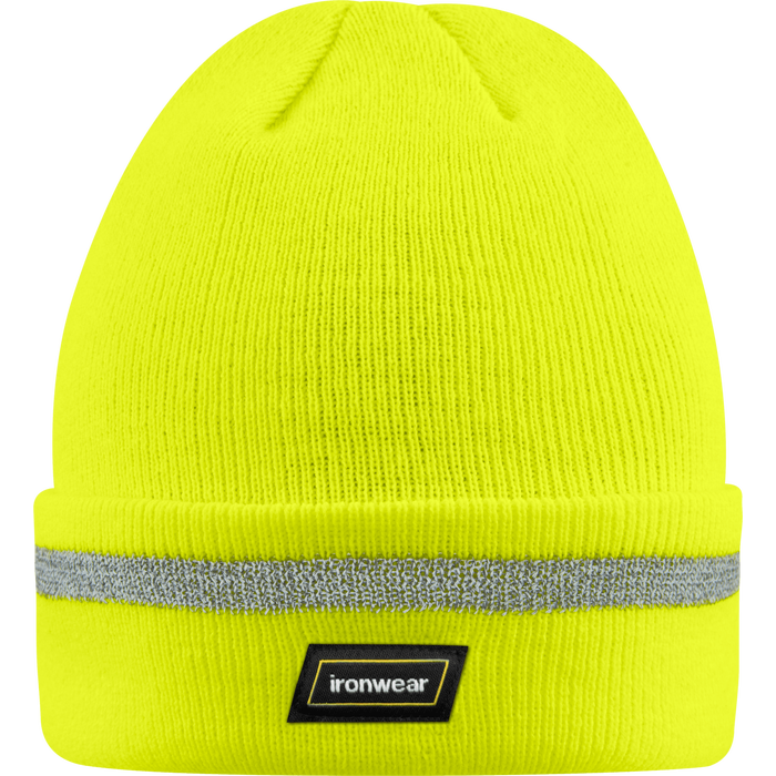 1239 - Beanie w/ Polar Fleece & Reflective Stripe image 0