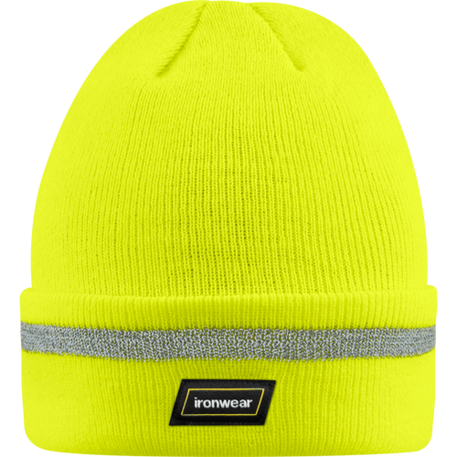 1239 - Beanie w/ Polar Fleece & Reflective Stripe image 0