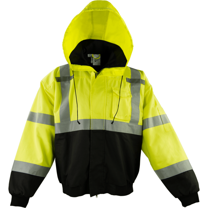 6415FR - FR ARC Rated Hi Vis Class 3 Bomber Jacket image 0