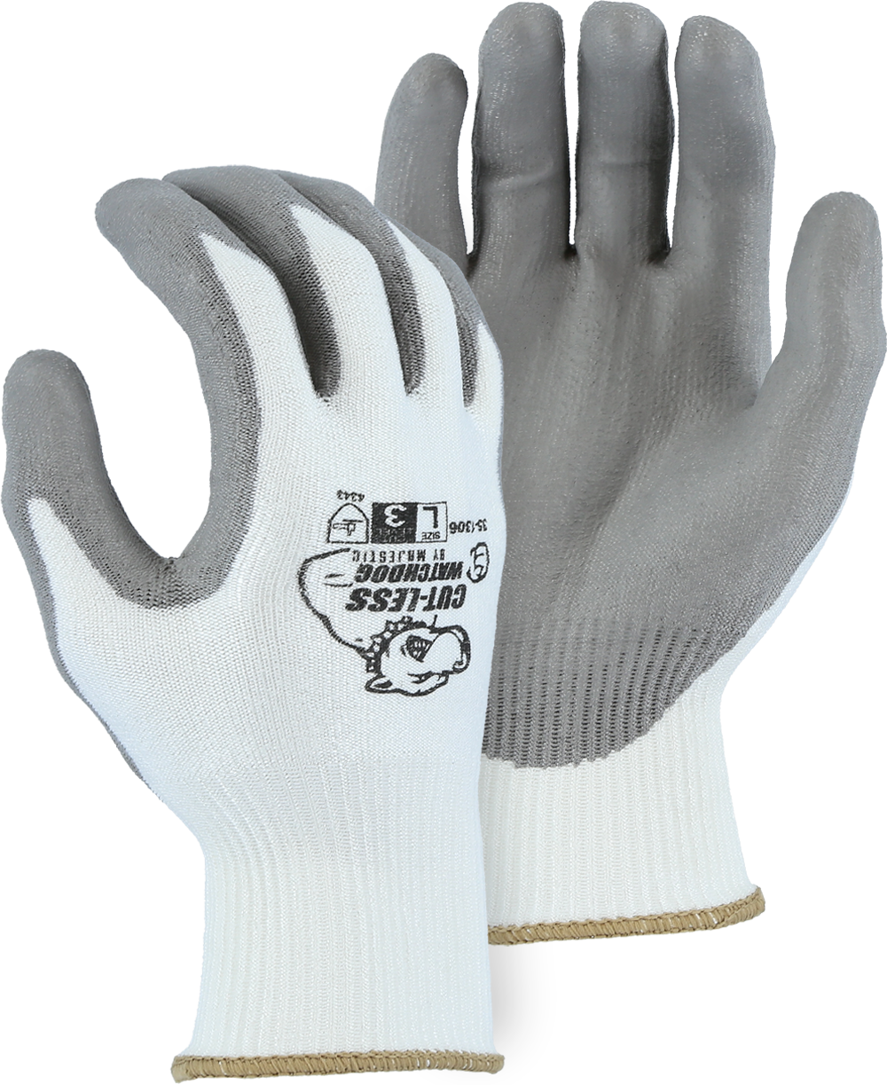 35-1306 - ANSI A2 Cut Resitant Korplex Glove with Polyurethane Palm, 13g image 0