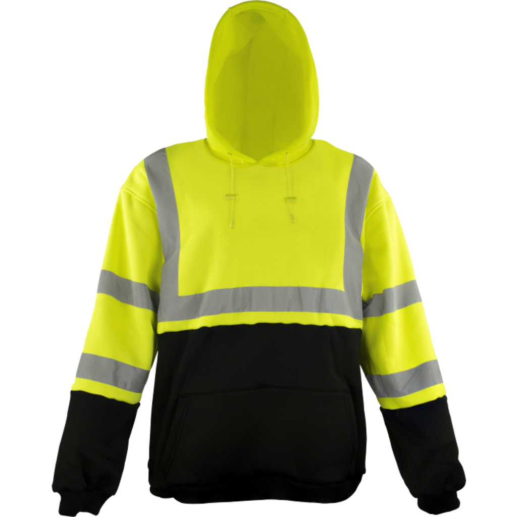 6300 - Class 3 Hoody Sweatshirt with Black Bottom image 2