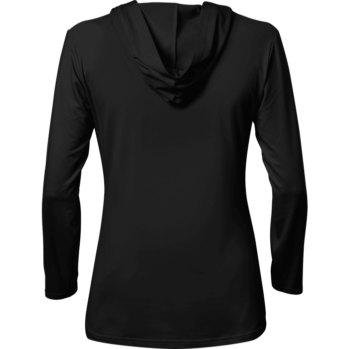 7110 - Premium Women's Fit Hooded Shirt with Elastex image 2