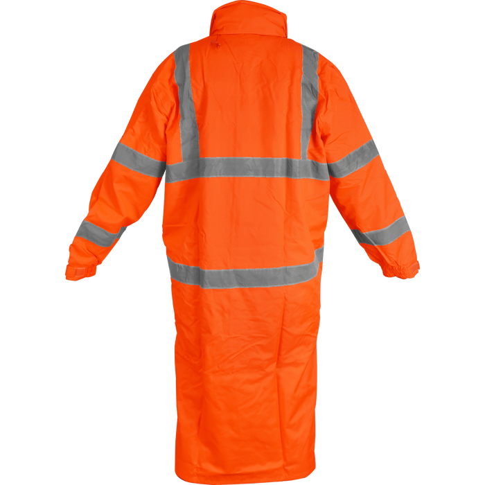 9520 - Hi Vis Class 3 Rain Coat, 48" Long image 6