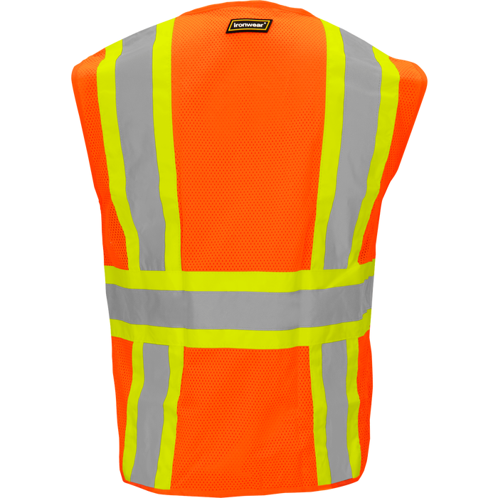 1287-Z - ANSI Class 2 Safety Vest with Zipper image 3