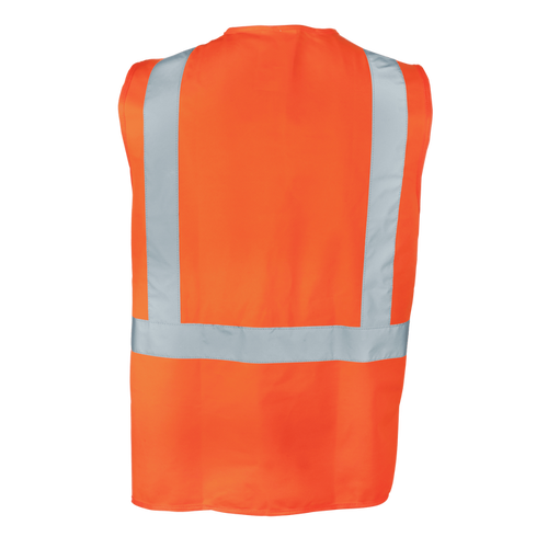 1286 - ANSI Class 2 Economy Safety Vest, Solid Material image 1