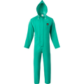 9030 - Green PVC Rain and Chemical Resistant Coverall image 2
