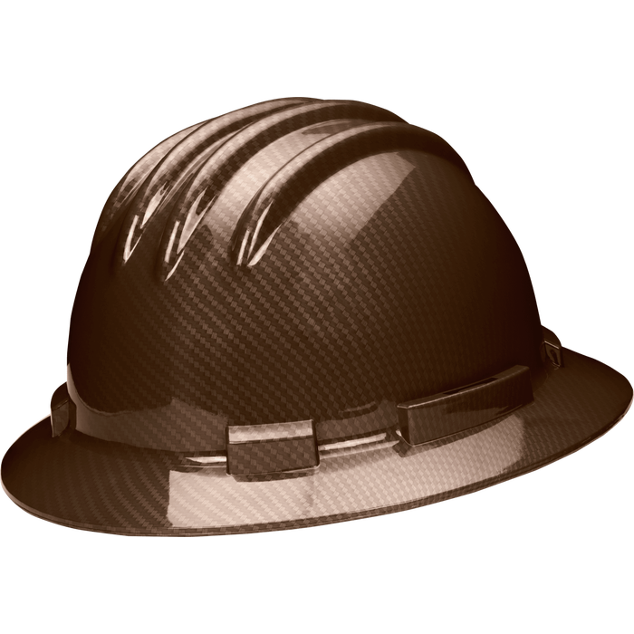 3970-CF - ANSI Type 1 Carbon Fiber Patterned Full Brim Hard Hat, Class E image 2