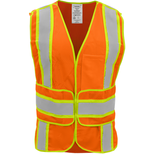 1290 - ANSI Class 2 Safety Vest with Wraparound Hook & Loop Closure image 0
