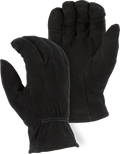 1548BLK - Thinsulate Winter Lined Deerskin Split Leather Drivers Glove image 0