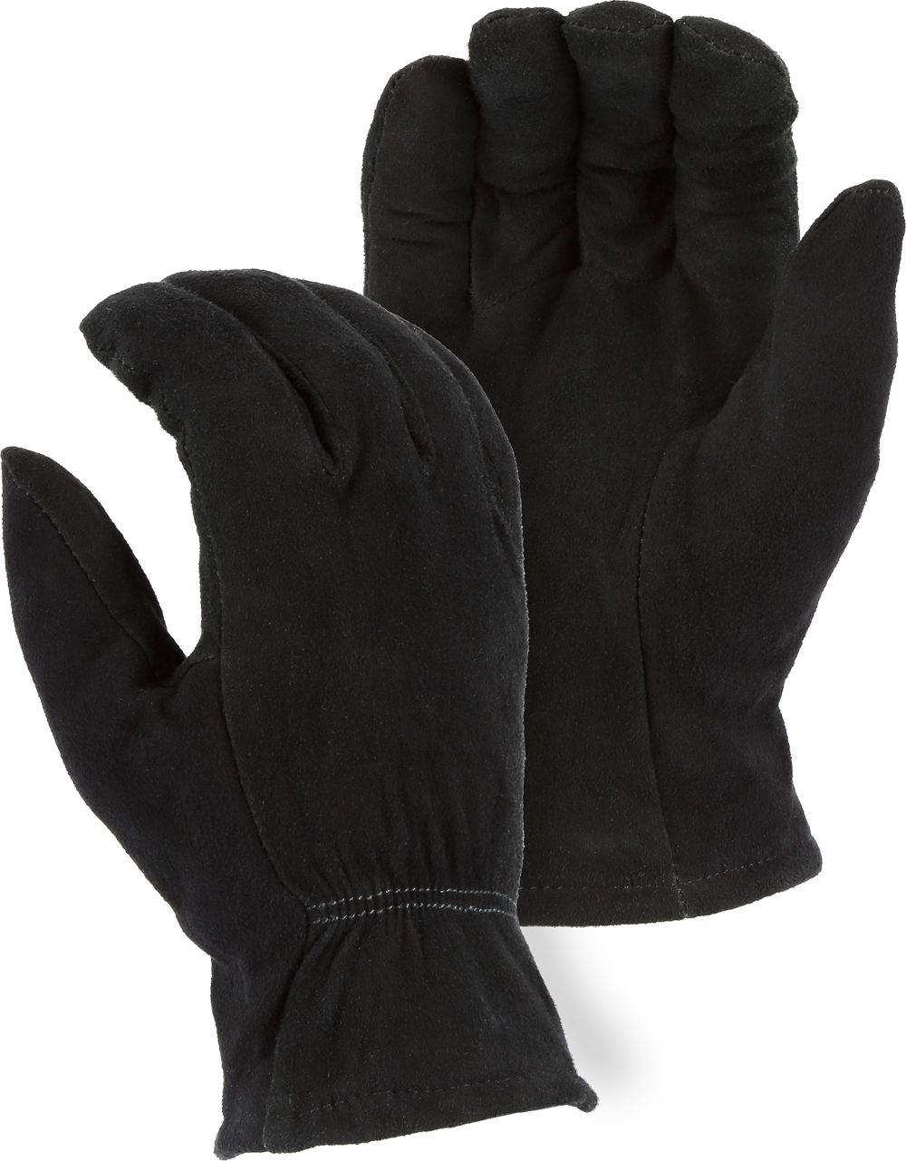 1548BLK - Thinsulate Winter Lined Deerskin Split Leather Drivers Glove image 0
