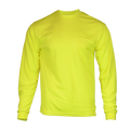 1802 - Hi-Vis Long-Sleeve Microfiber T-Shirt image 0