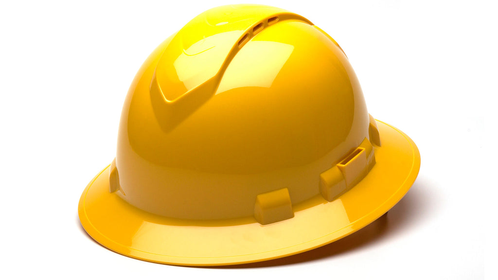 HP541V - Vented Ridgeline� Full Brim Style ANSI Type I Class C Hard Hat image 6