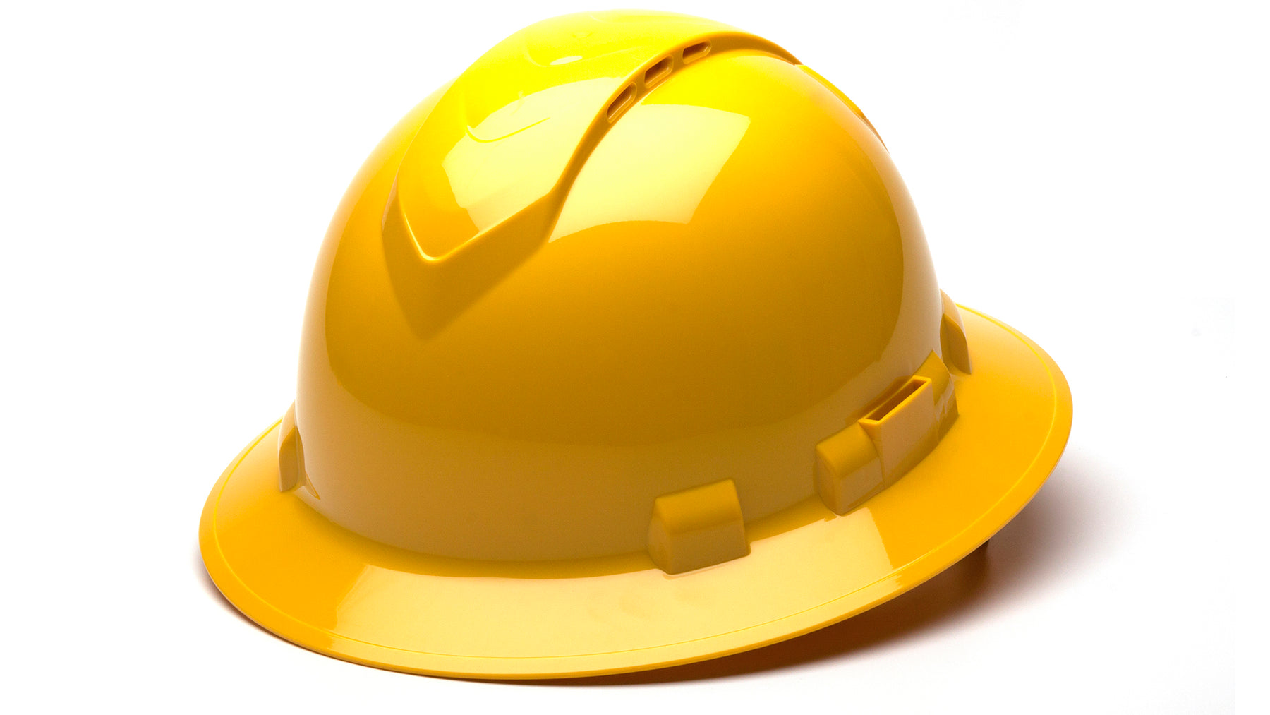 HP541V - Vented Ridgeline� Full Brim Style ANSI Type I Class C Hard Hat image 6