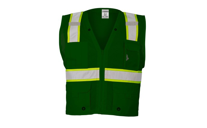 Kishigo® B100 - Enhanced Visibility Multi Pocket Mesh Vest image 5