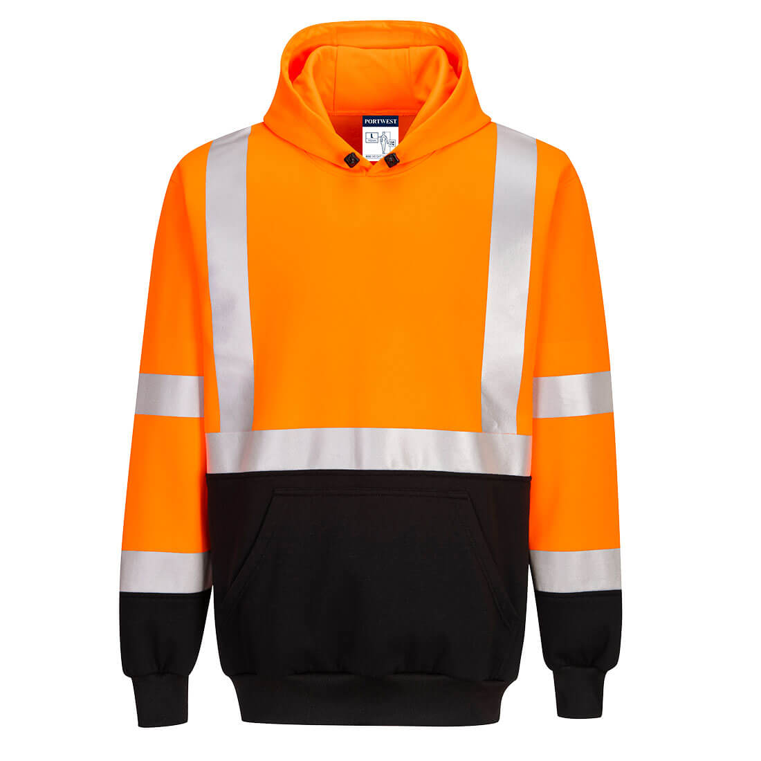 UB324 - Class 2/3 Two-Tone Hooded Sweatshirt image 0