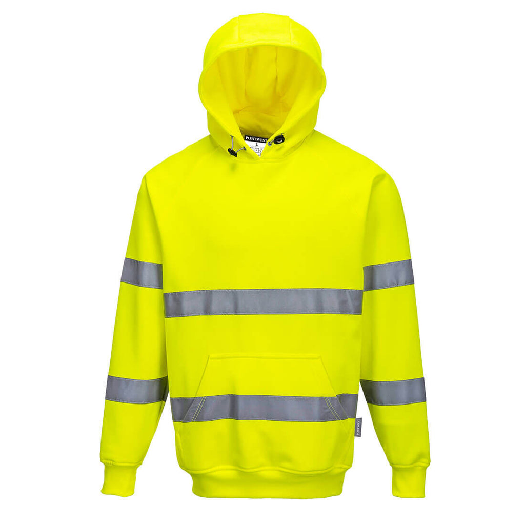 B304 - Class 3 Hi-Vis Hooded Sweatshirt image 0