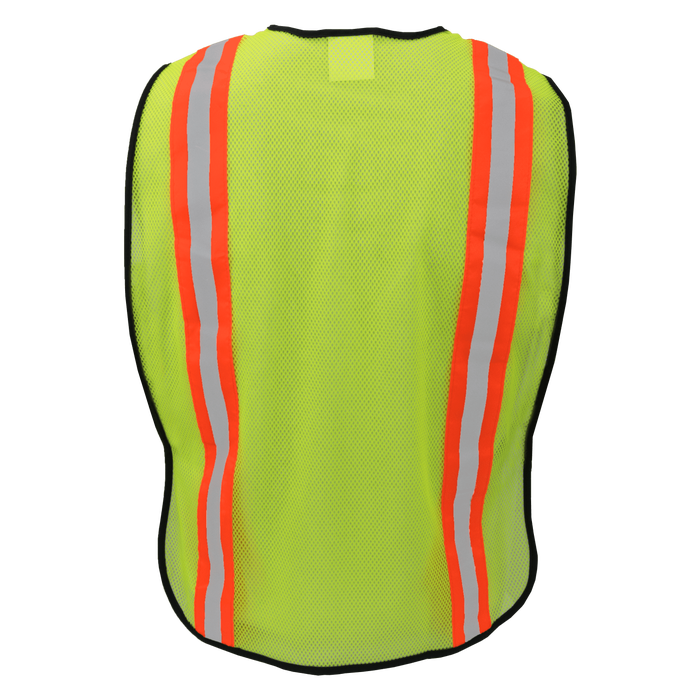 1265 - Hi Vis Economy Safety Vest with Reflective Tape, Non ANSI image 1