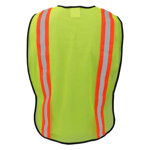 1265 - Hi Vis Economy Safety Vest with Reflective Tape, Non ANSI image 1