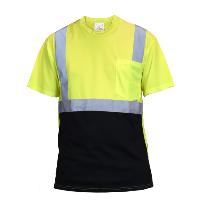 1805 - ANSI Class 2 Hi-Vis Microfiber T-Shirt image 0