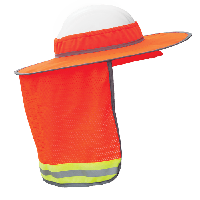 1270 - Hi Vis Hard Hat Sun Shield (Pk50) image 0