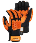 21472BK - Knucklehead Mechanics Glove with D3O Impact & Palm Padding image 0